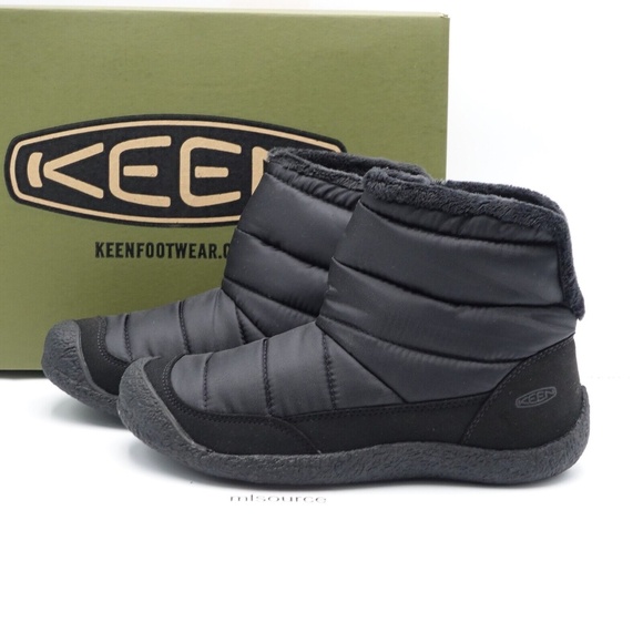 NEW KEEN Howser Fold Down Boots 1027929 Black - Picture 1 of 7